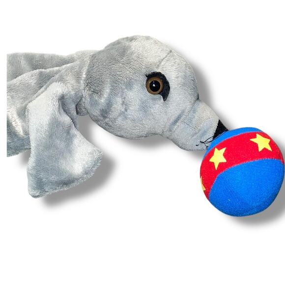 Restoration Hardware Murdock & Ross Hand Puppet Seal with Ball Star Gray Blue - Picture 5 of 14